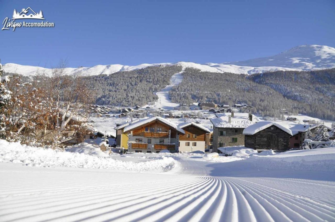 Alpen Royal Raggiungibile Con Gli Sci Ai Piedi Aparthotel Livigno Exterior foto