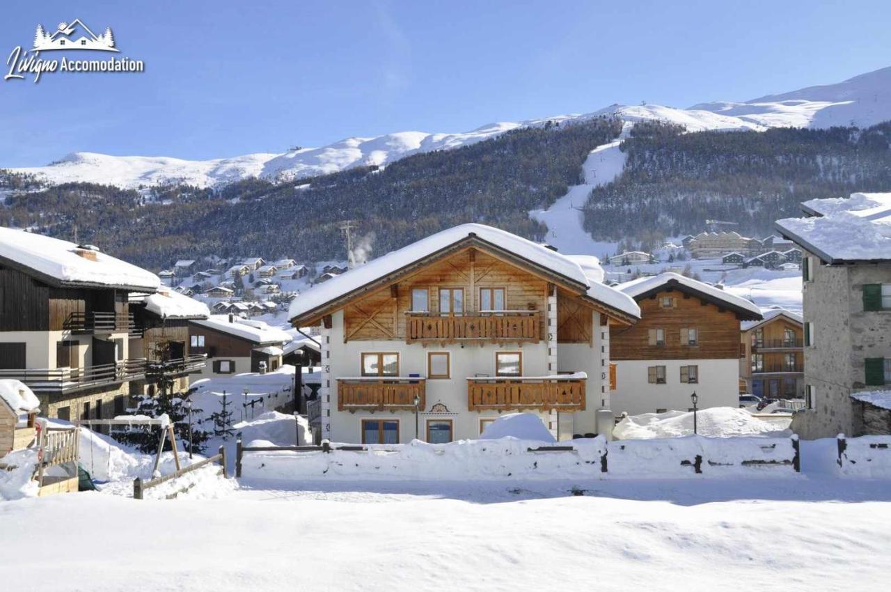 Alpen Royal Raggiungibile Con Gli Sci Ai Piedi Aparthotel Livigno Exterior foto